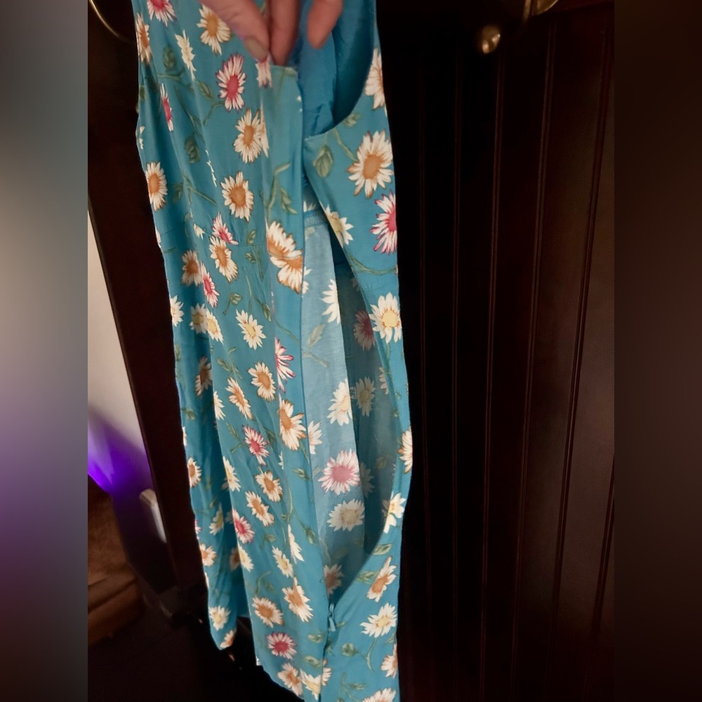 VINTAGE TELLURIDE CLOTHING CO 90s Daisy Mini Sun Dress Retro Floral Coquette | 8 - Picture 8 of 11